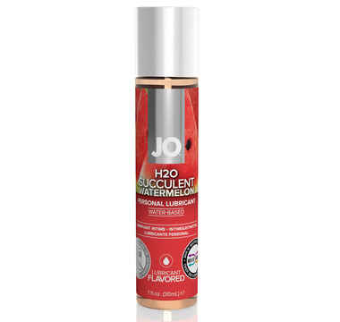 Náhled produktu Vodní lubrikační gel s příchutí System JO H2O, 30 ml, meloun