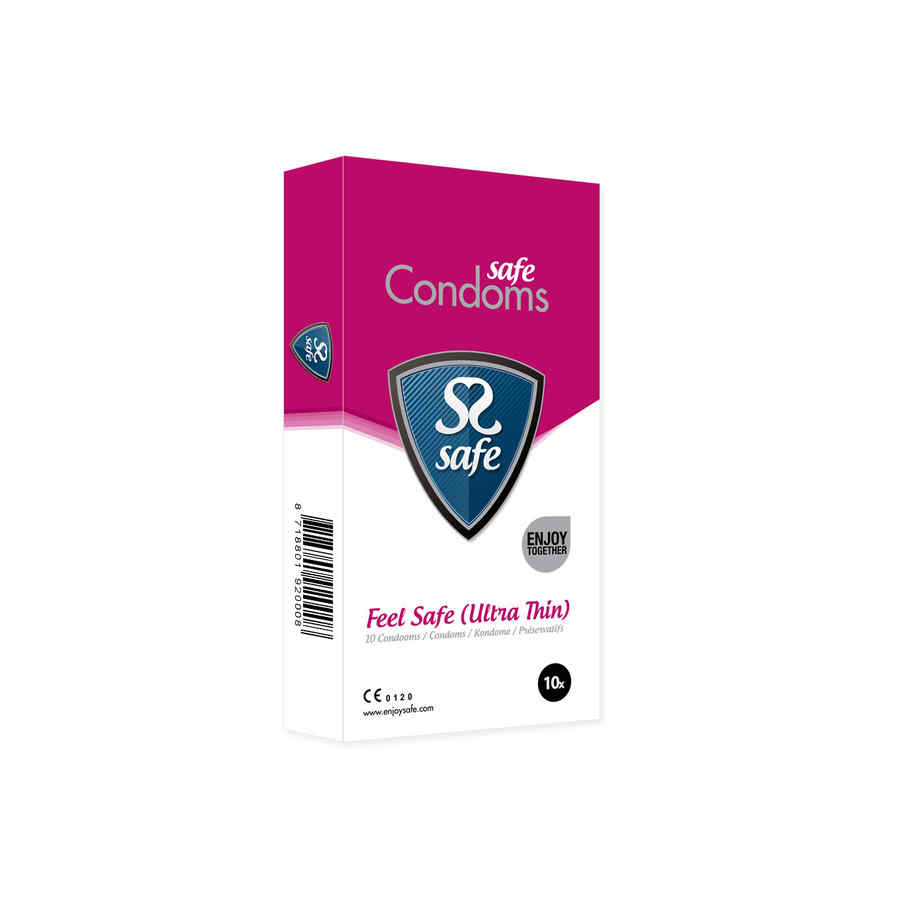 Náhled produktu Ultra tenké kondomy Safe Feel Safe Ultra Thin, 10 ks