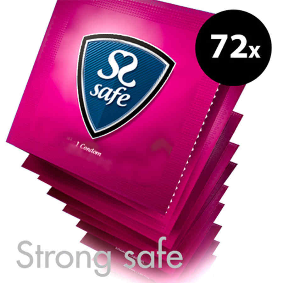 Náhled produktu Silnější kondomy pro větší bezpečí Safe Strong Condoms, 72 ks