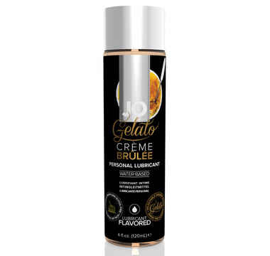 Náhled produktu Ochucený vodní lubrikační gel System JO Gelato, 120 ml, Creme Brulee