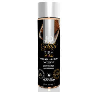Náhled produktu Vodní lubrikační gel s příchutí System JO Gelato, 120 ml, Tiramisu