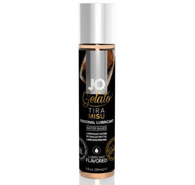 Náhled produktu Vodní lubrikační gel s příchutí System JO Gelato, 30 ml, Tiramisu