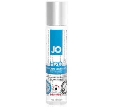 Náhled produktu System JO - H2O Lubricant Warming 30 ml - lubrikant na vodní bázi s hřejivým efektem
