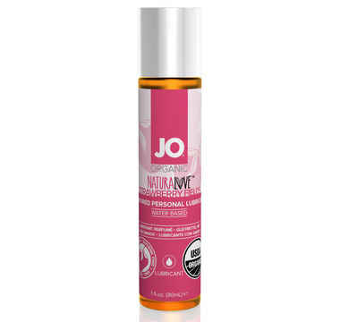 Náhled produktu System JO - Organic NaturaLove 30 ml - organický lubrikant s příchutí jahoda