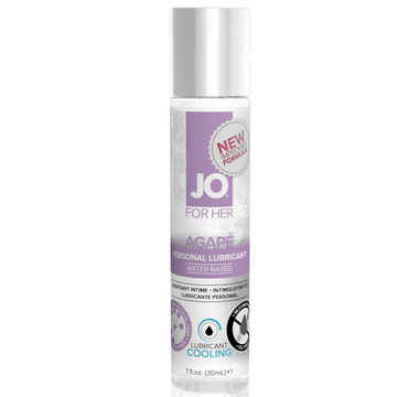 Náhled produktu System JO - For Her Agape Lubricant Cool 30 ml - lubrikant na vodní bázi pro ženy, s chladivým efektem