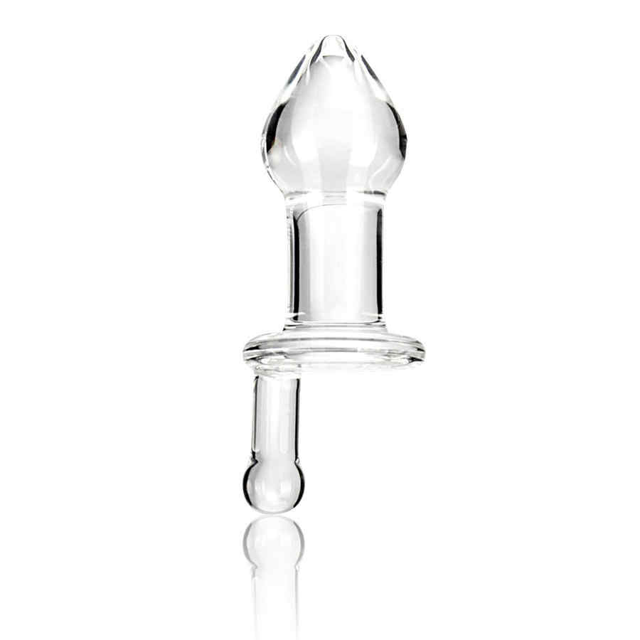 Hlavní náhled produktu Glas - Glass Juicer - skleněný anální kolík se stopkou pro lepší manipulaci