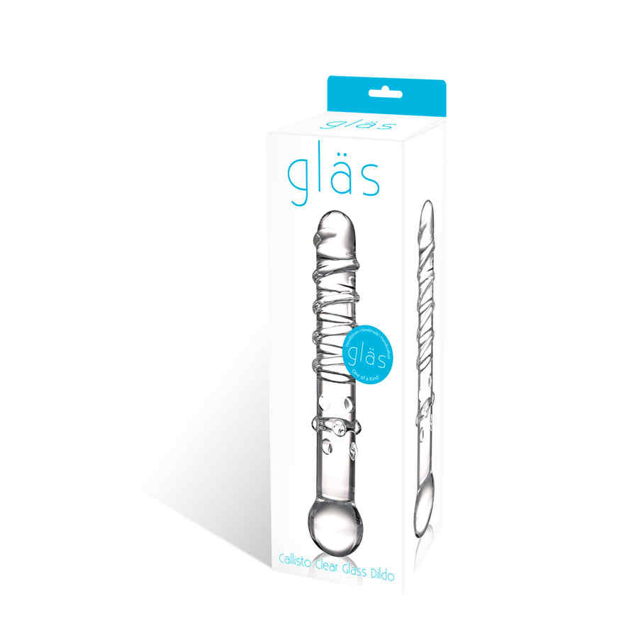 Náhled produktu Skleněné dildo Glas Callisto Clear Glass Dildo