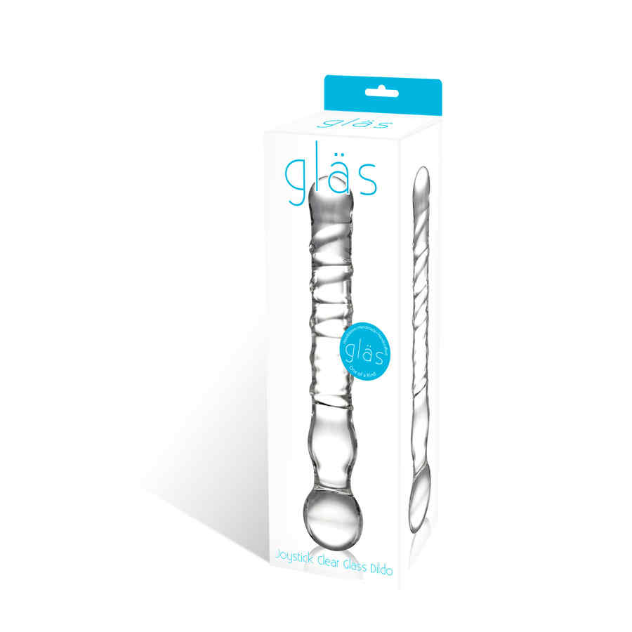 Náhled produktu Skleněné dildo Glas Joystick Clear Glass Dildo