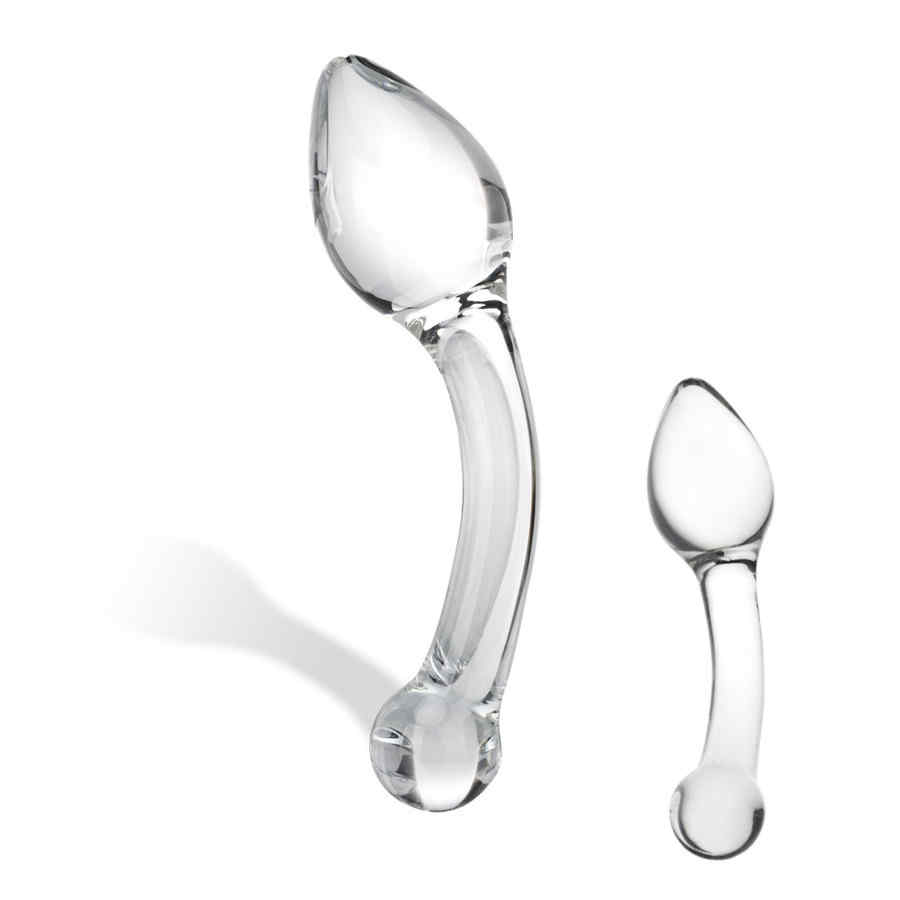 Náhled produktu Skleněné dildo Glas Pure Indulgence Glass Anal Slider