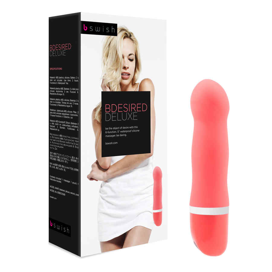 Náhled produktu Vibrátor B Swish bdesired Deluxe, oranžová