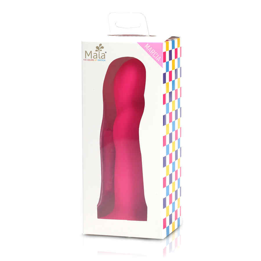 Náhled produktu Dildo s přísavkou Maia Toys, neonová růžová