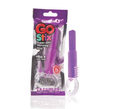 Náhled produktu The Screaming O - GO Stix Vibrating Ring Grape - vibrační kroužek