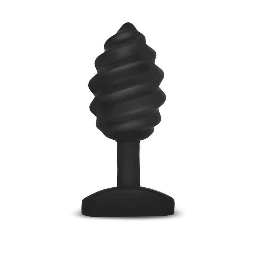 Náhled produktu Fun Toys - Gplug Twist - vibrační anální kolík s unikátním tvarováním, černá