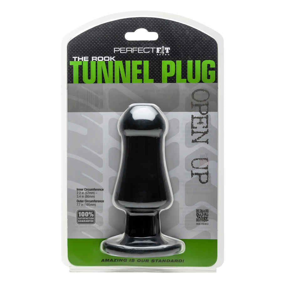 Náhled produktu Perfect Fit - The Rook Plug - anální tunelový kolík, černá