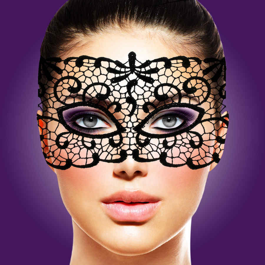 Náhled produktu Rianne S - Soiree - krajková maska I Jane, černá