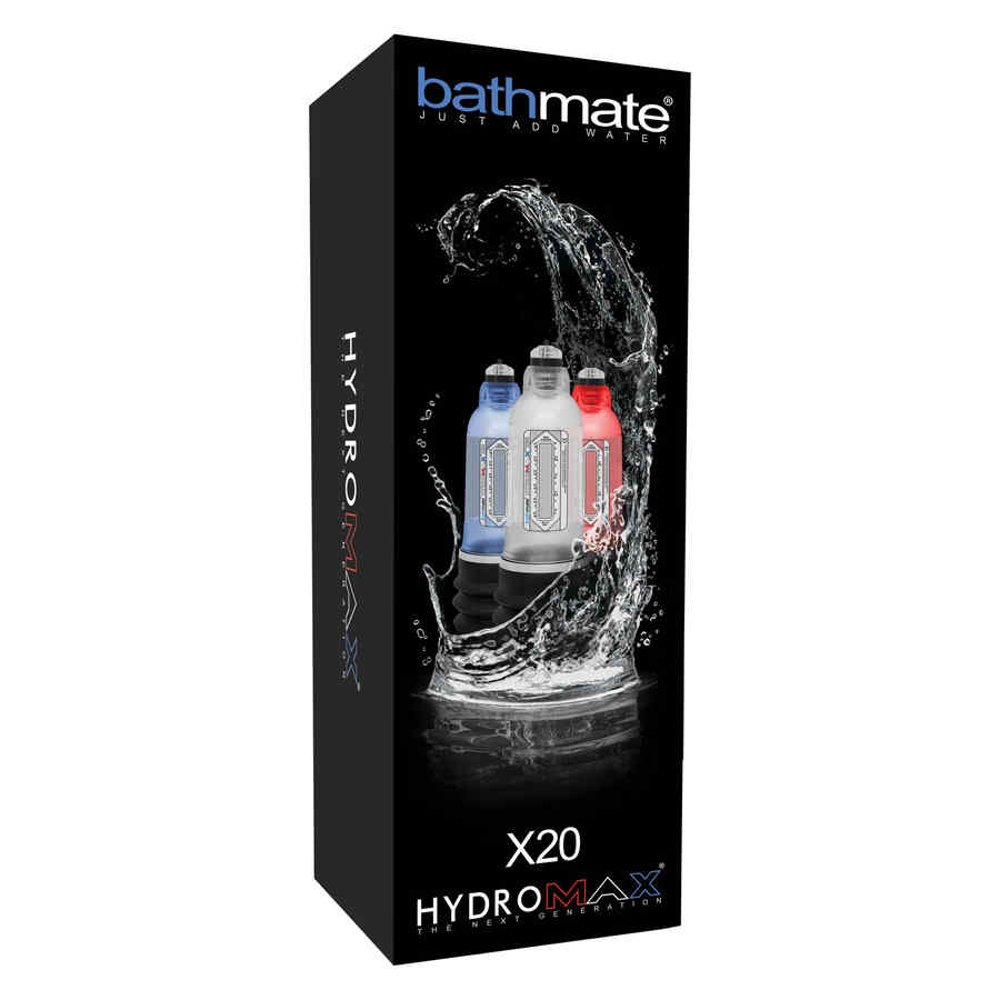 Náhled produktu Vodní vakuová pumpa Bathmate Hydromax 5 (X20), červená