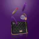 Alternativní náhled produktu Rianne S - Essentials - Classique klasický vibrátor s taštičkou na zámek, fialová