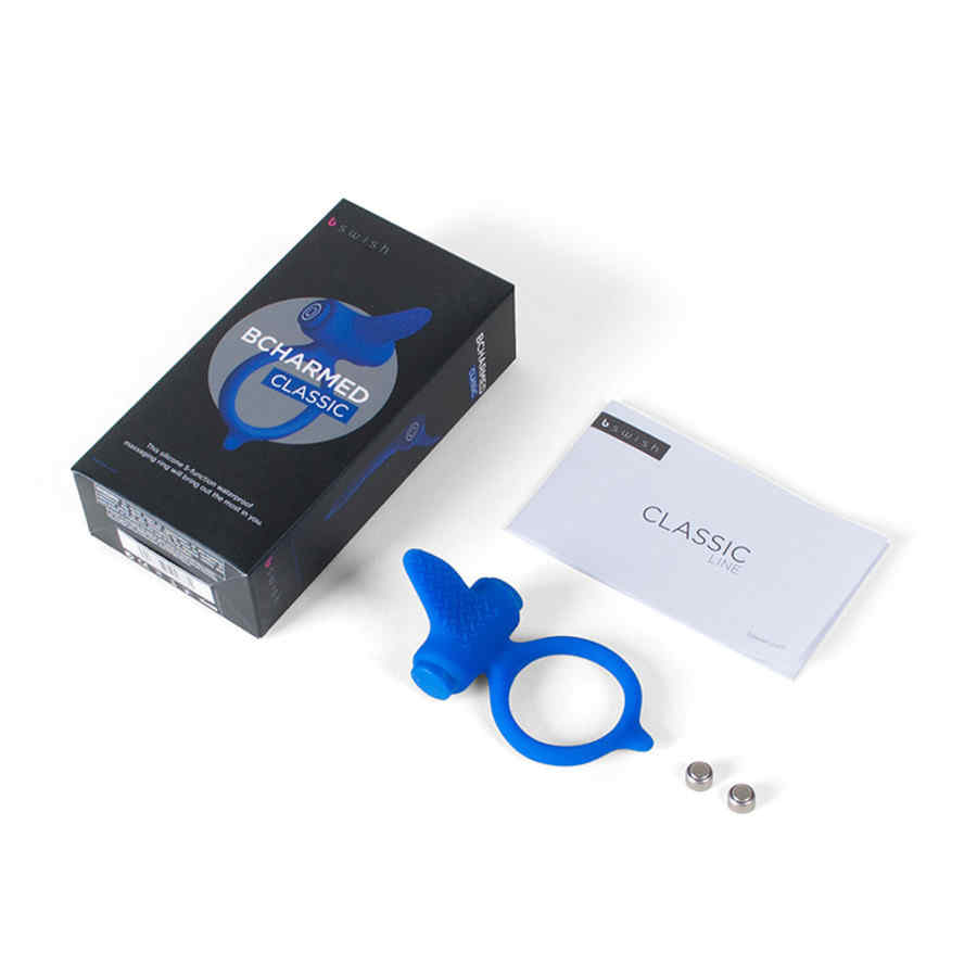 Náhled produktu Vibrační kroužek B Swish bcharmed Classic, modrá