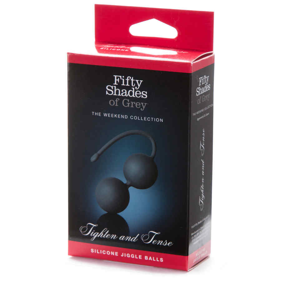 Náhled produktu Fifty Shades of Grey - Silicone Jiggle Balls - venušiny kuličky