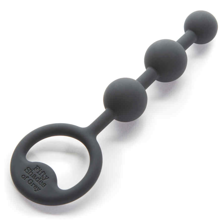 Náhled produktu Fifty Shades of Grey - Silicone Anal Beads - anální korálky