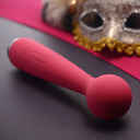 Alternativní náhled produktu Svakom - Emma Mini masážní hlavice, švestková červená