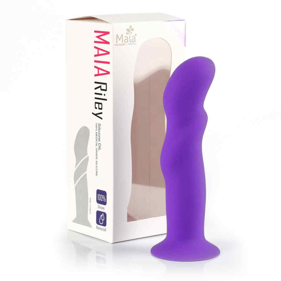 Náhled produktu Maia Toys - dildo s přísavkou, fialová