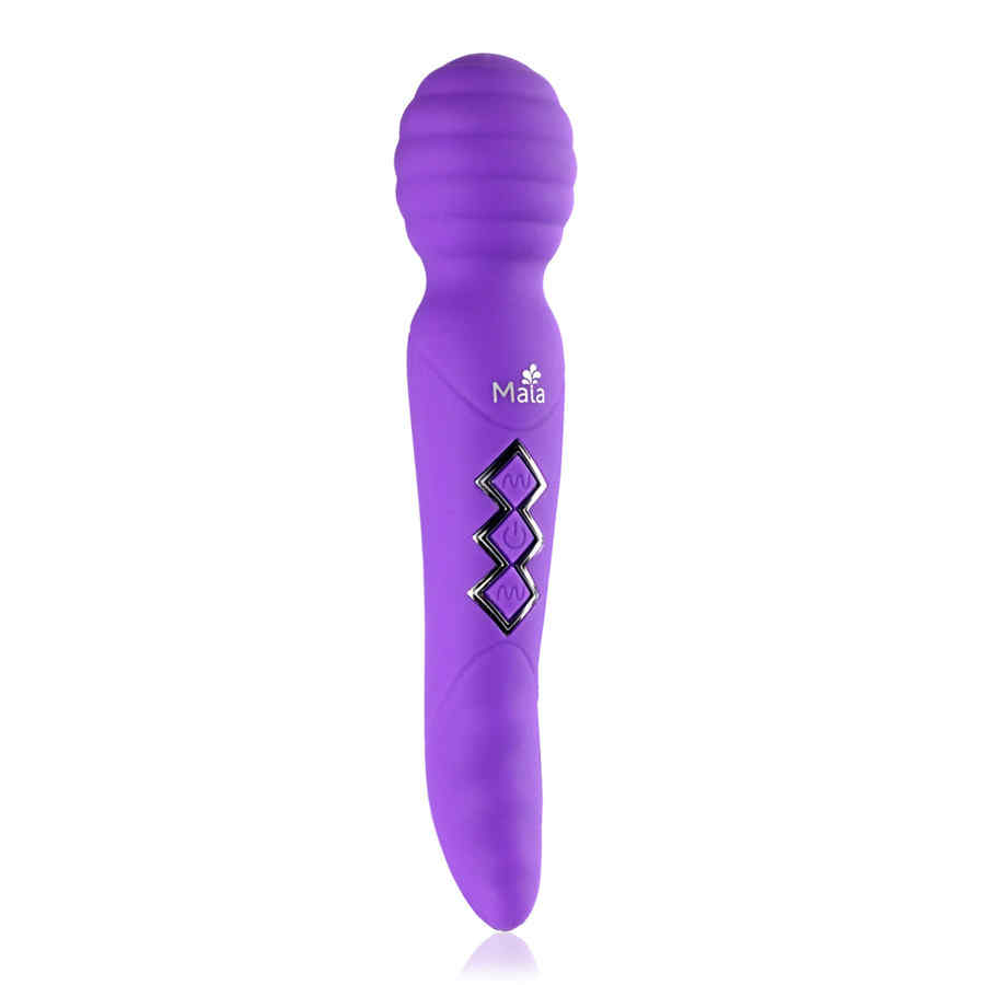 Náhled produktu Oboustranná nabíjecí masážní hlavice Maia Toys Twistty Zoe, fialová