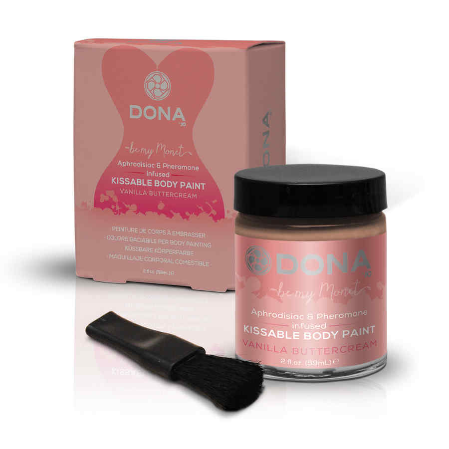 Hlavní náhled produktu Dona - Kissable Body Paint 59 ml - s příchutí vanilkový krém