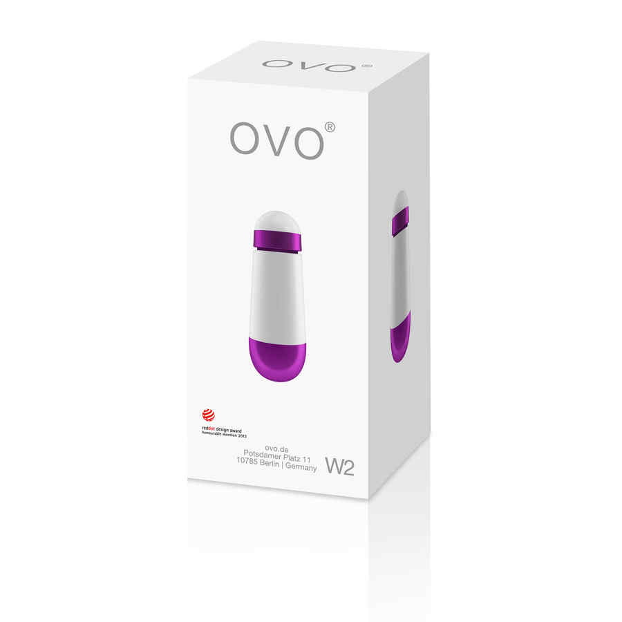 Náhled produktu Minivibrátor Ovo W2 Bullet, fialová
