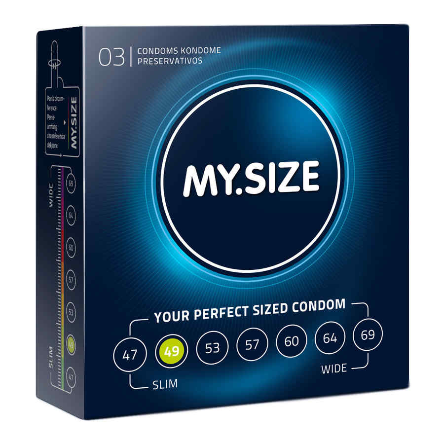 Náhled produktu Kondomy MY.SIZE 49 mm, 3 ks