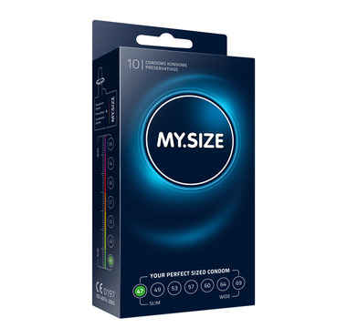 Náhled produktu MY.SIZE - 47 mm, 10 ks - kondom menších rozměrů