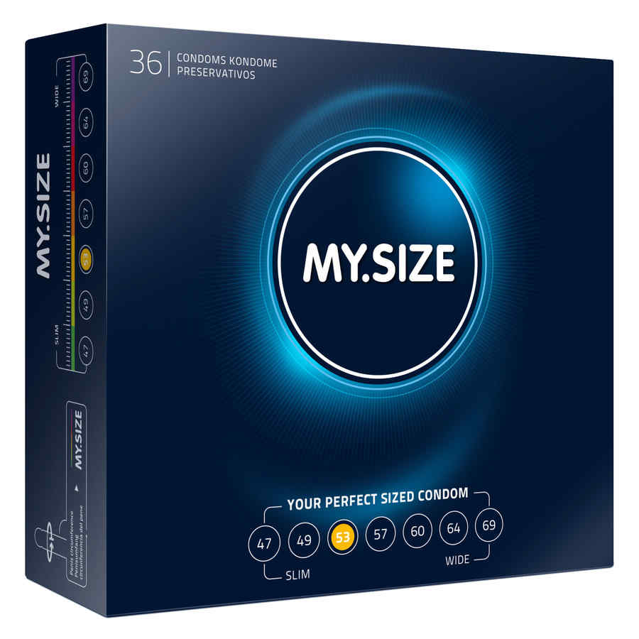 Náhled produktu Kondomy MY.SIZE 53 mm, 36 ks