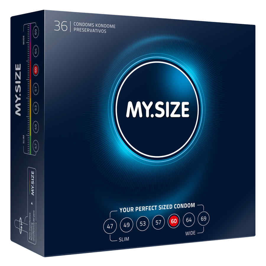 Hlavní náhled produktu MY.SIZE - 60 mm, 36 ks - kondomy pro velký penis