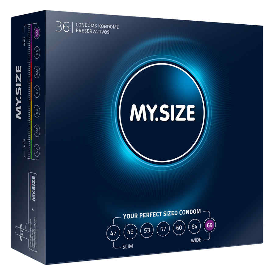 Hlavní náhled produktu MY.SIZE - 69 mm, 36 ks - kondomy pro velký penis