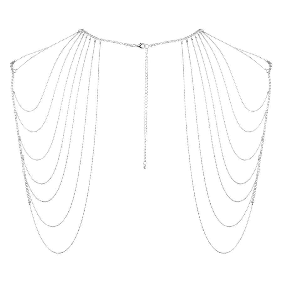 Náhled produktu Erotický šperk na ozdobení ramen Bijoux Indiscrets Magnifique Shoulder Jewelry, stříbrná