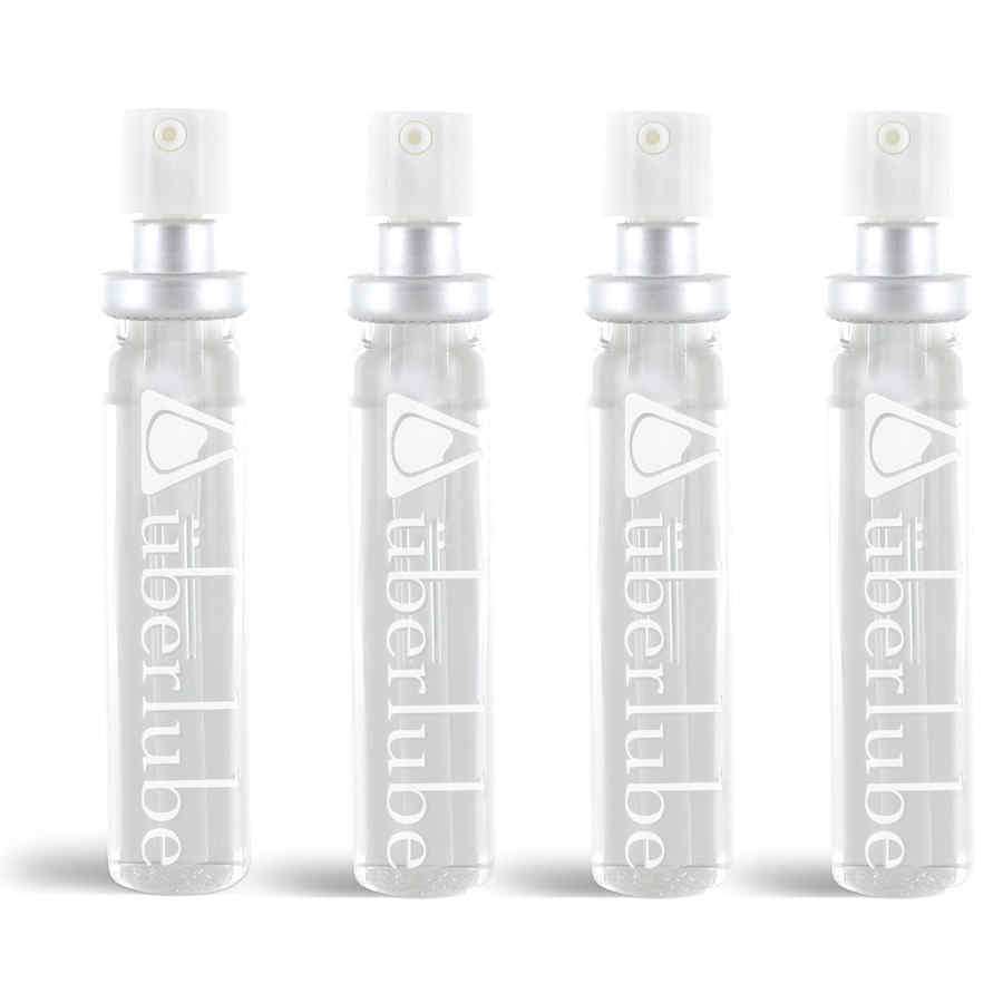 Náhled produktu Uberlube - silikonový lubrikant - náhradní lahvičky do cestovního balení, 4 x 15 ml
