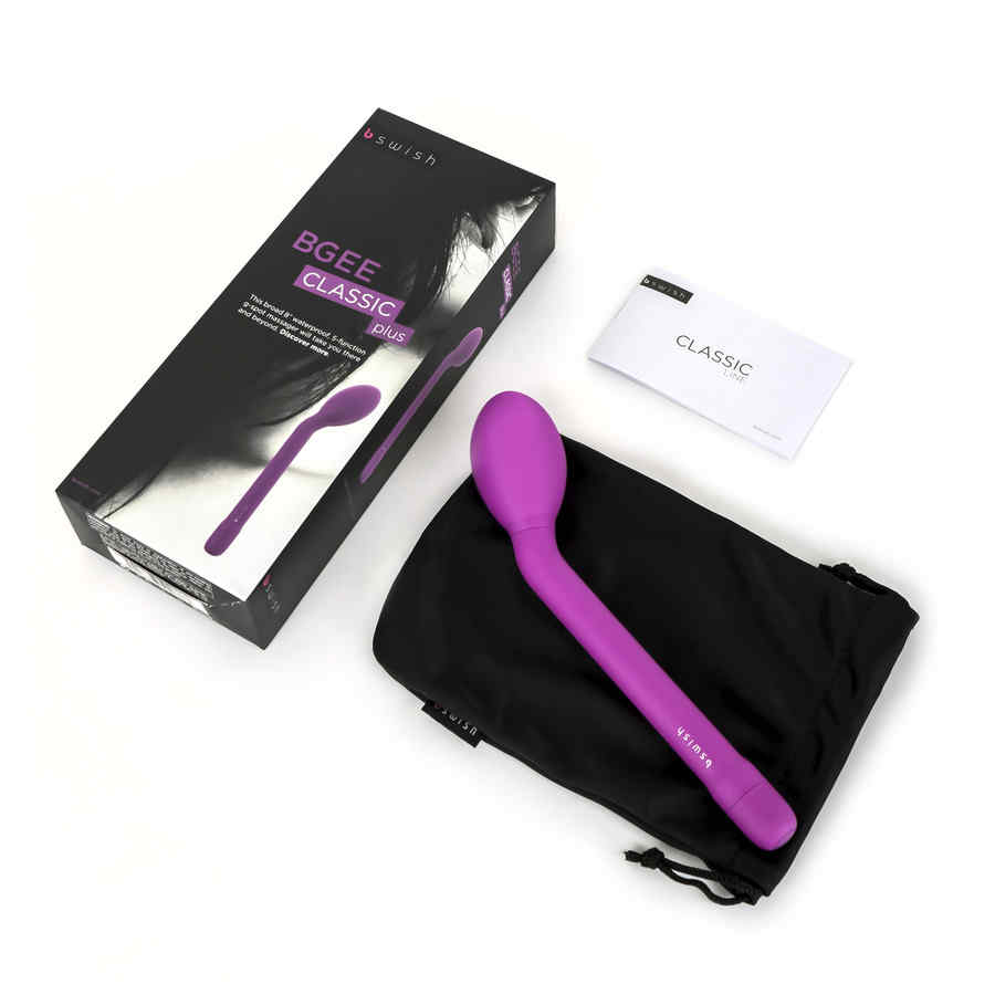 Náhled produktu Masážní vibrátor pro bod G B Swish bgee Classic Plus G-Spot, fialová