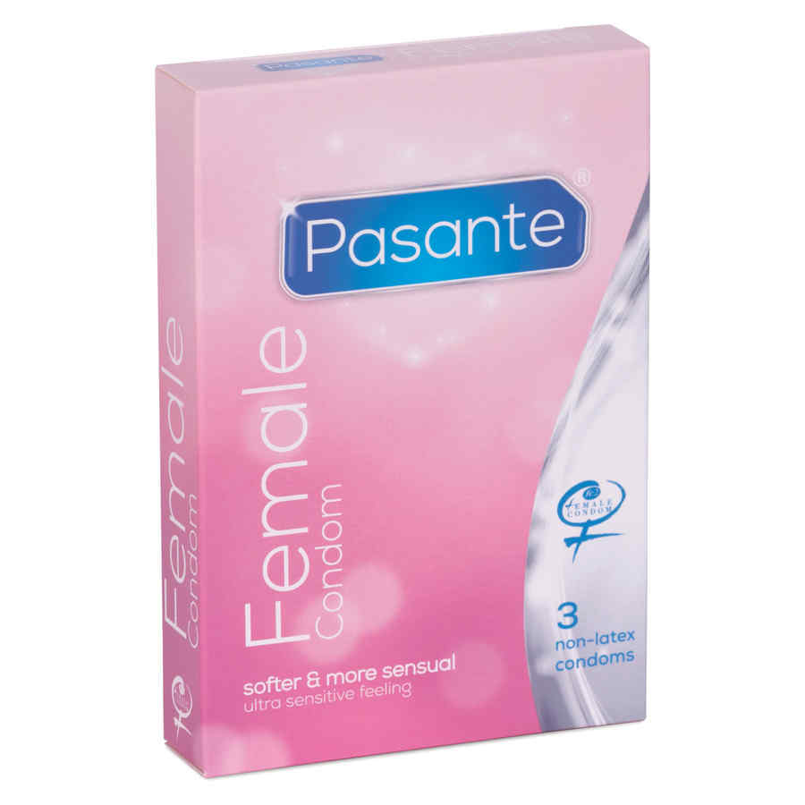 Náhled produktu Pasante Female Condom - ženský kondom, 3 ks