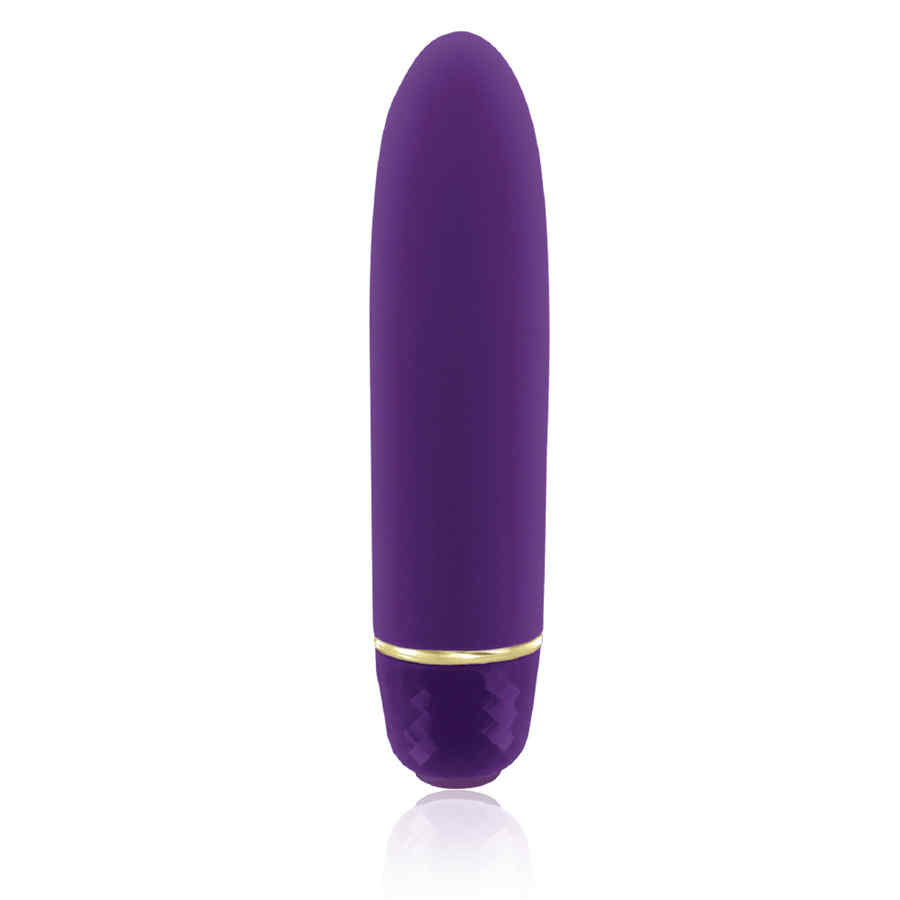Náhled produktu Rianne S - Essentials - Classique klasický vibrátor s taštičkou, temně fialová