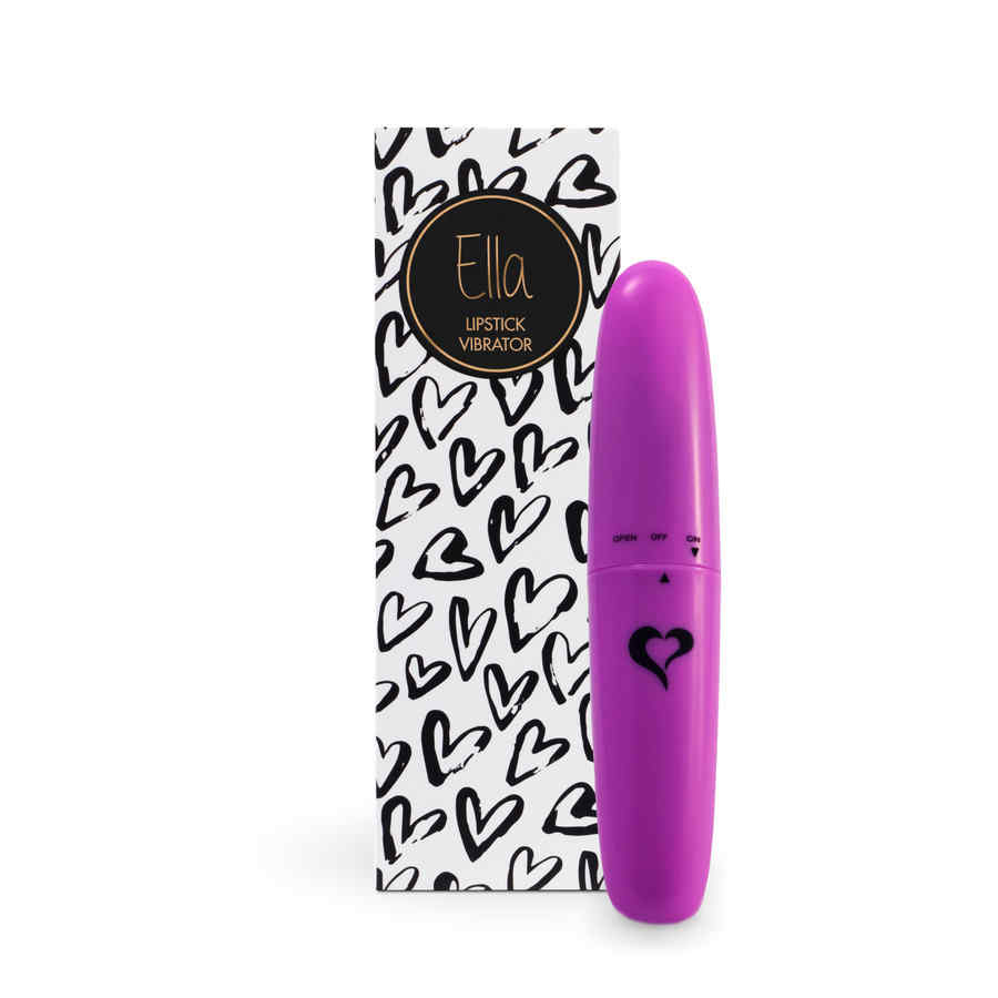 Hlavní náhled produktu FeelzToys - Ella Lipstick Vibrator Purple - klasický vibrátor