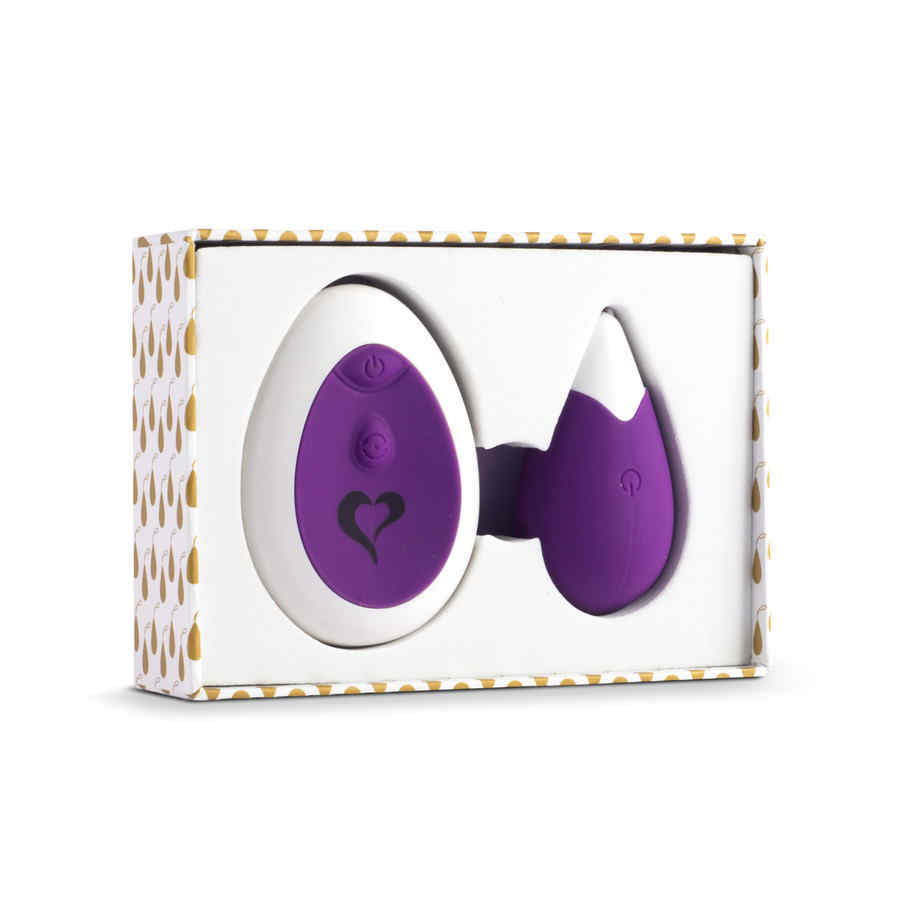 Náhled produktu Vibrační vajíčko s dálkovým ovládáním FeelzToys Anna, fialová