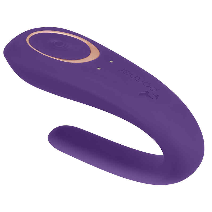 Náhled produktu Párový vibrátor Satisfyer Partner Double Classic, fialová