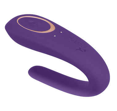 Náhled produktu Párový vibrátor Satisfyer Partner Double Classic, fialová