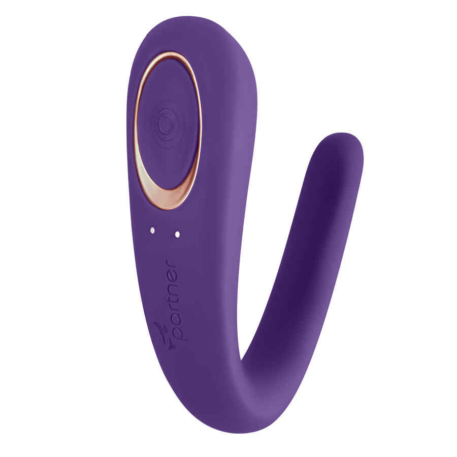 Náhled produktu Párový vibrátor Satisfyer Partner Double Classic, fialová