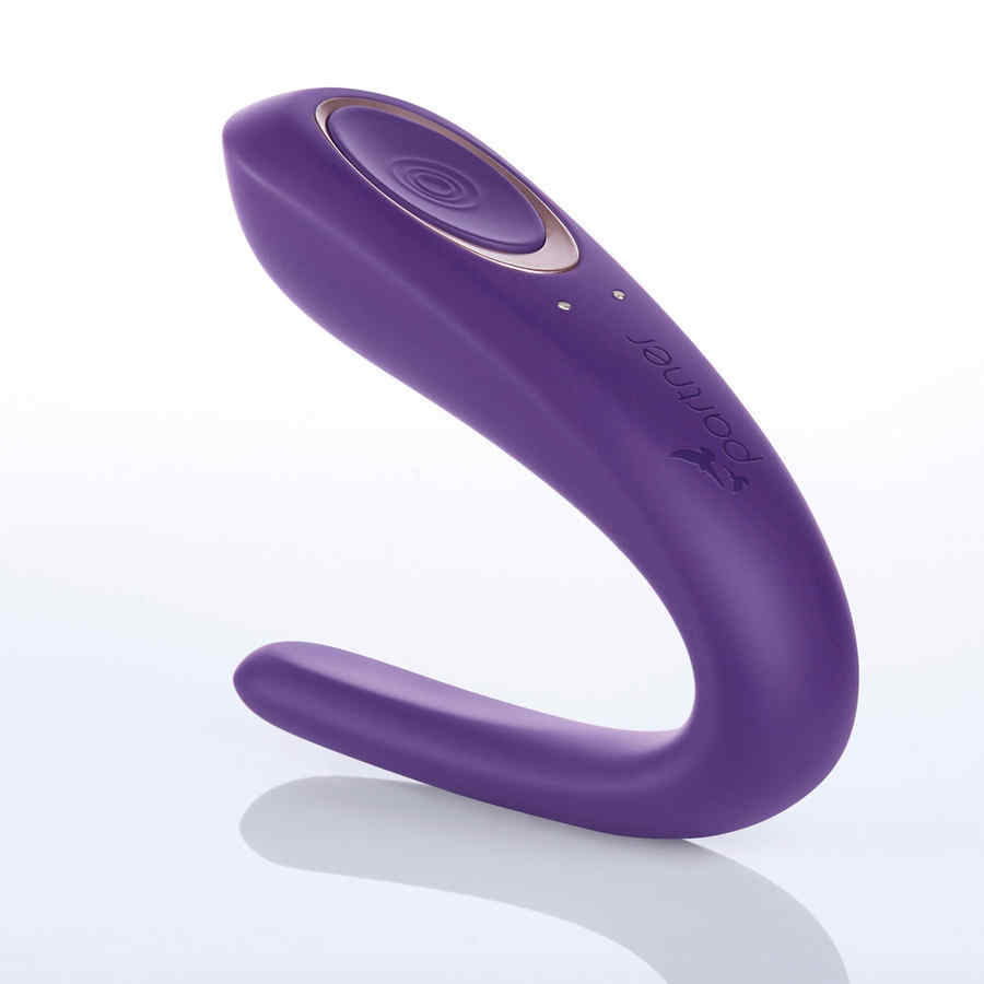 Náhled produktu Párový vibrátor Satisfyer Partner Double Classic, fialová