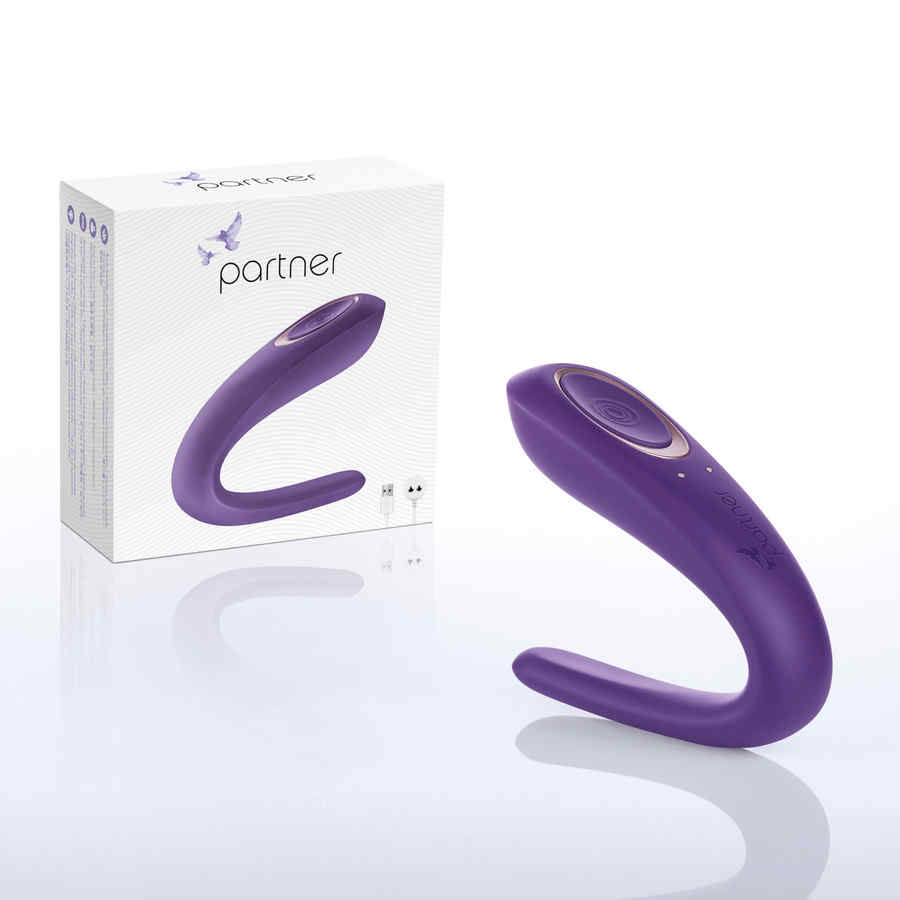 Náhled produktu Párový vibrátor Satisfyer Partner Double Classic, fialová