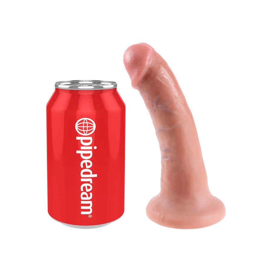 Náhled produktu Realistické dildo s přísavkou King Cock Cock 6 Inch Flesh, tělová