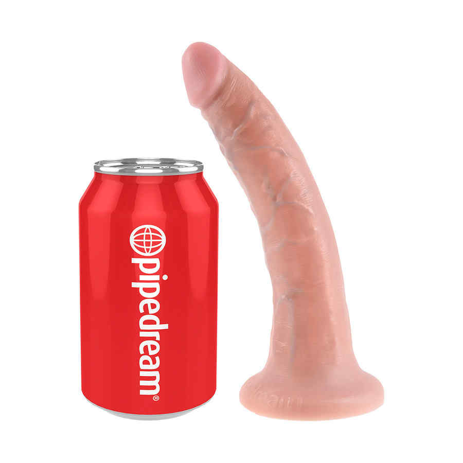 Náhled produktu Realistické dildo s přísavkou King Cock Cock 7 Inch Flesh, tělová
