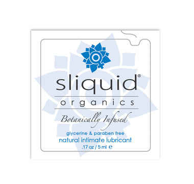 Náhled produktu Organický lubrikant Sliquid Organics Natural, 5 ml ve folii