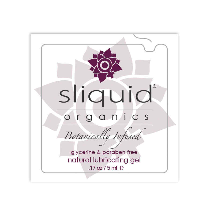 Hlavní náhled produktu Sliquid - Organics Natural Gel, gelový organický lubrikant, 5 ml ve folii
